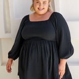 Lexi Top - Washed Black