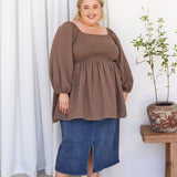Lexi Top - Coffee
