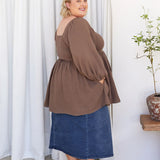Lexi Top - Coffee