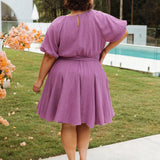 'Samples, Seconds & Archives': Lily Dress - Orchid 14/16