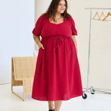 Mila Dress - Red