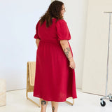 Mila Dress - Red
