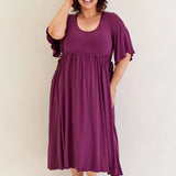 Elio Dress - Berry