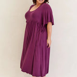 Elio Dress - Berry