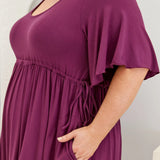 Elio Dress - Berry