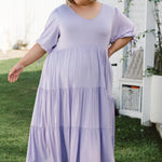 Buy Plus Size Dresses - Elevate Your Style with Harlow Dress - Lilac