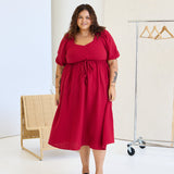 Mila Dress - Red