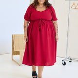 Mila Dress - Red