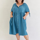 Sally Dress - Ocean