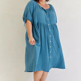 Sally Dress - Ocean